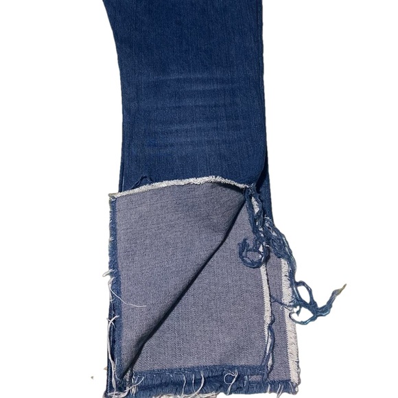 ZARA TRAFALUC DISTRESSED JEANS SIZE 10 - Picture 3 of 10